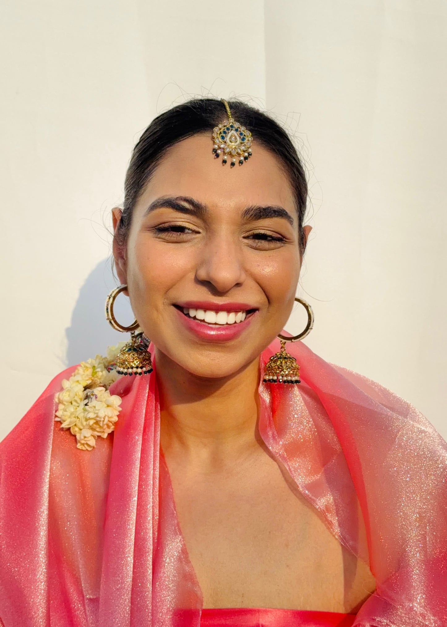 Samarpan Polki Crystal Jhumkas