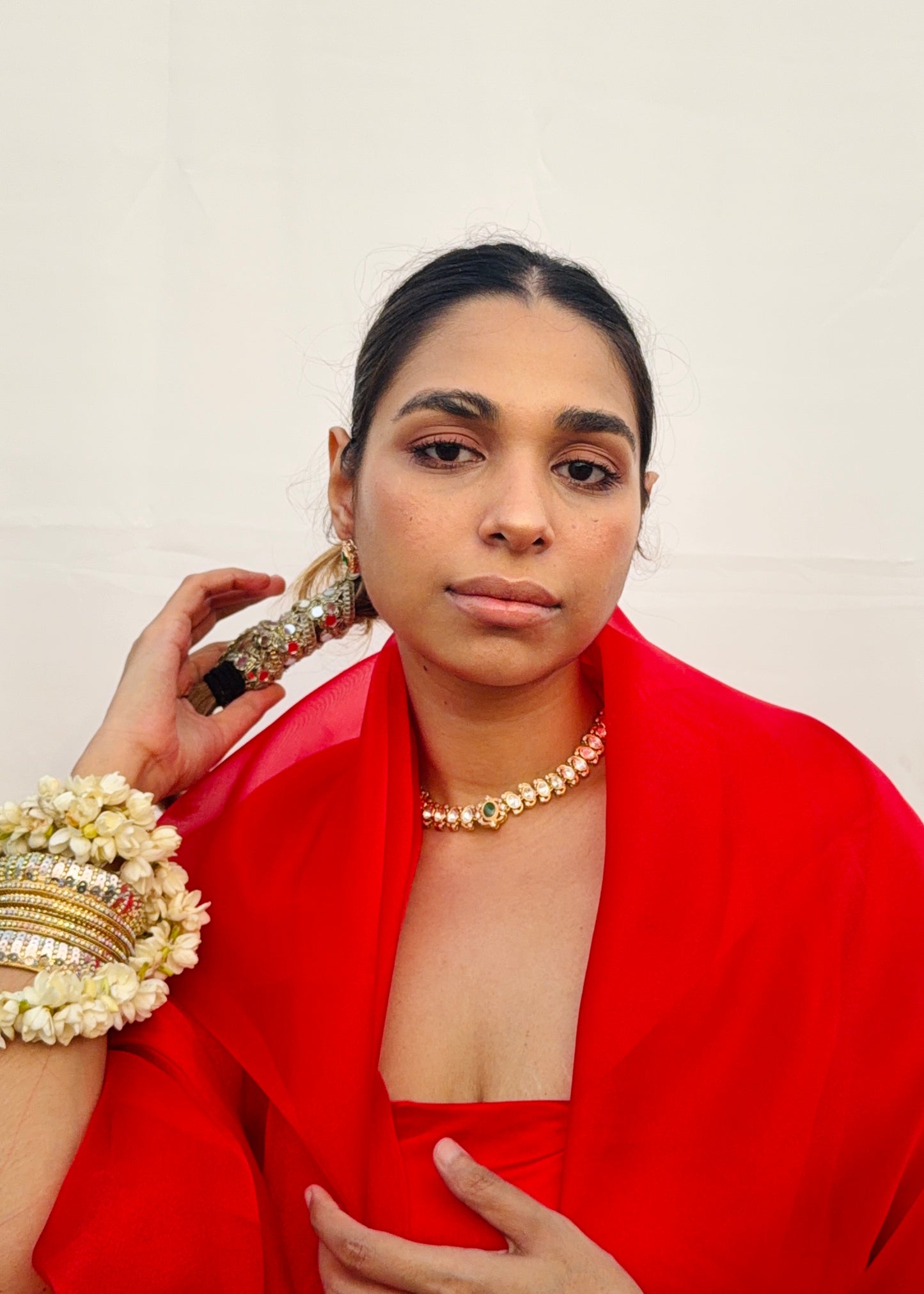 Saahas Polki Necklace Set