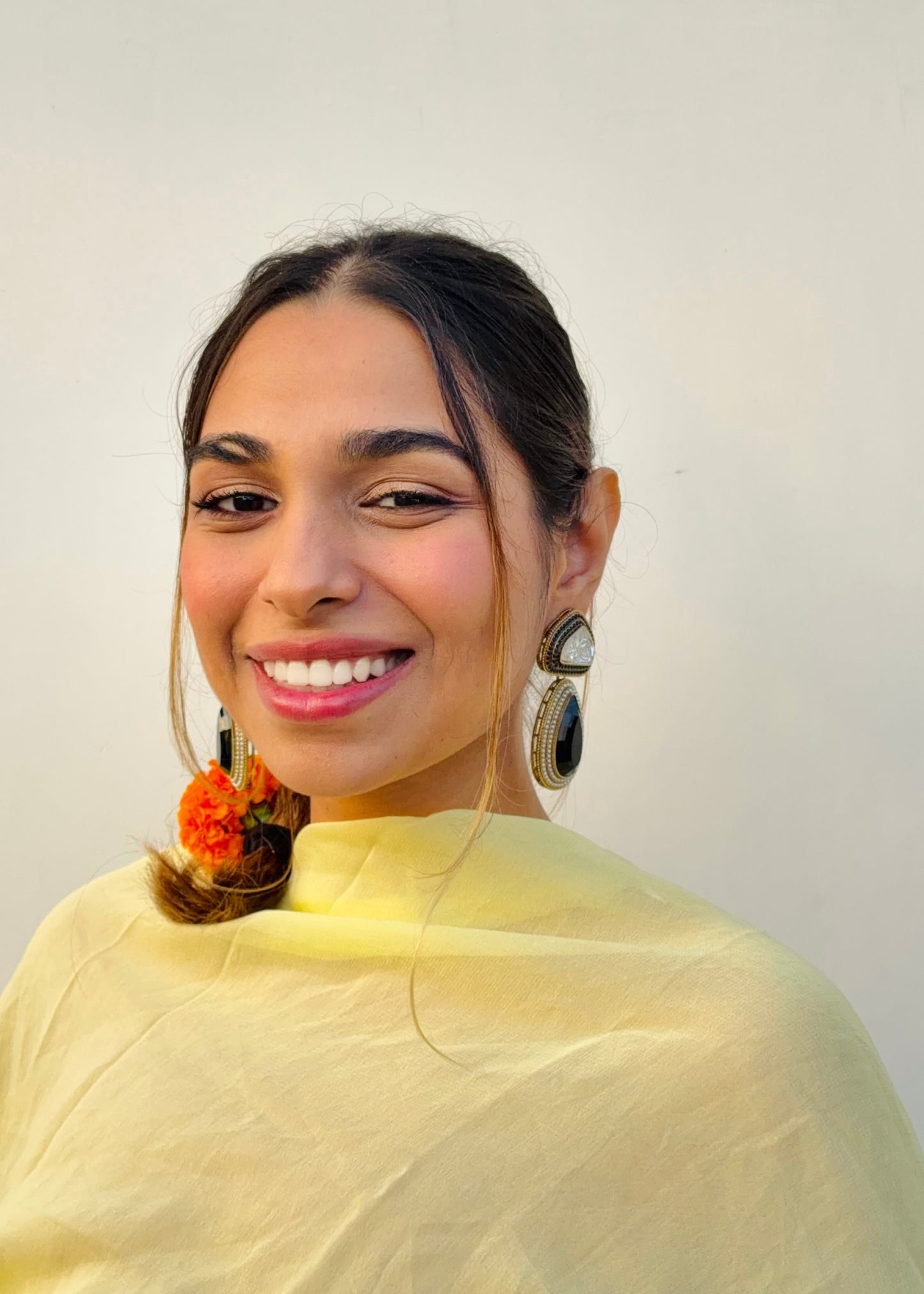 Tejini Crystal Drops (Black)