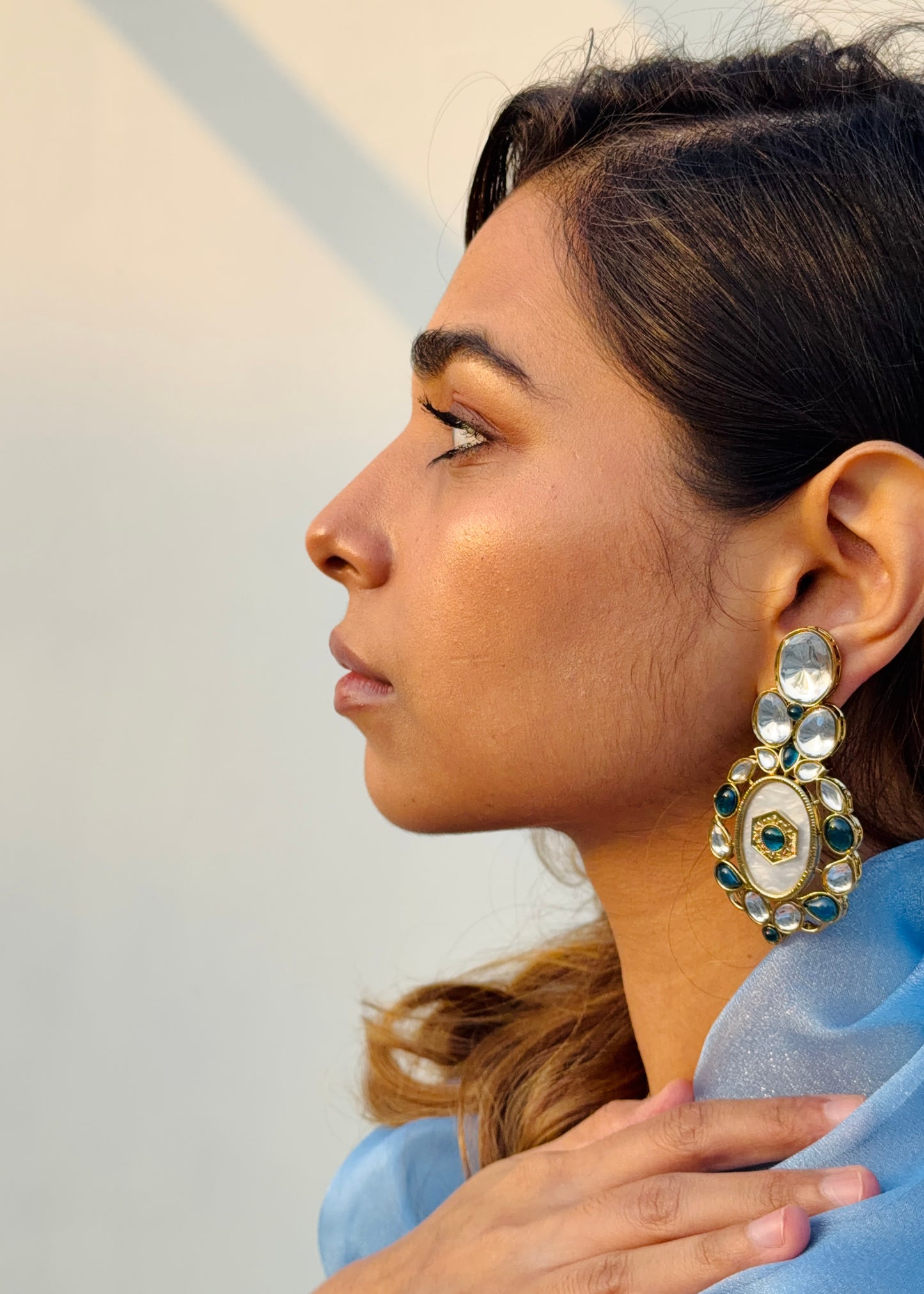 Shringari Crystal Drops (Blue)