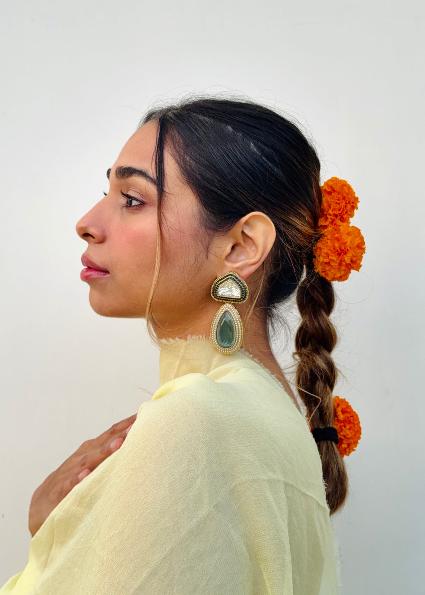 Tejini Crystal Drops (Turquoise)