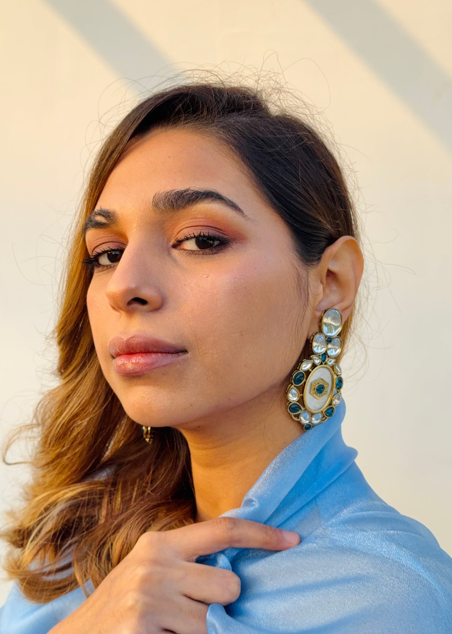 Shringari Crystal Drops (Blue)