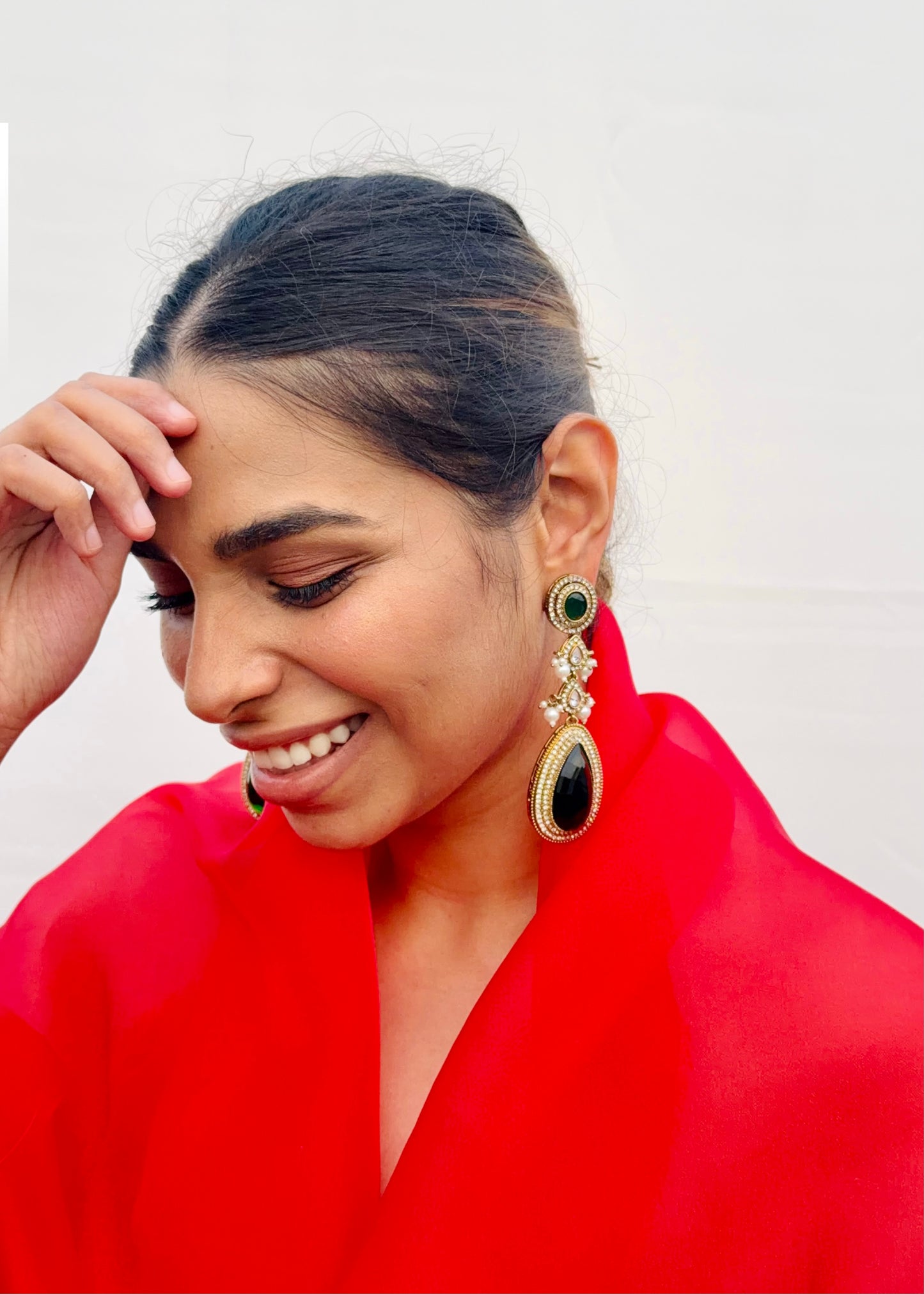 Shakti Crystal Drops (Dark Green)