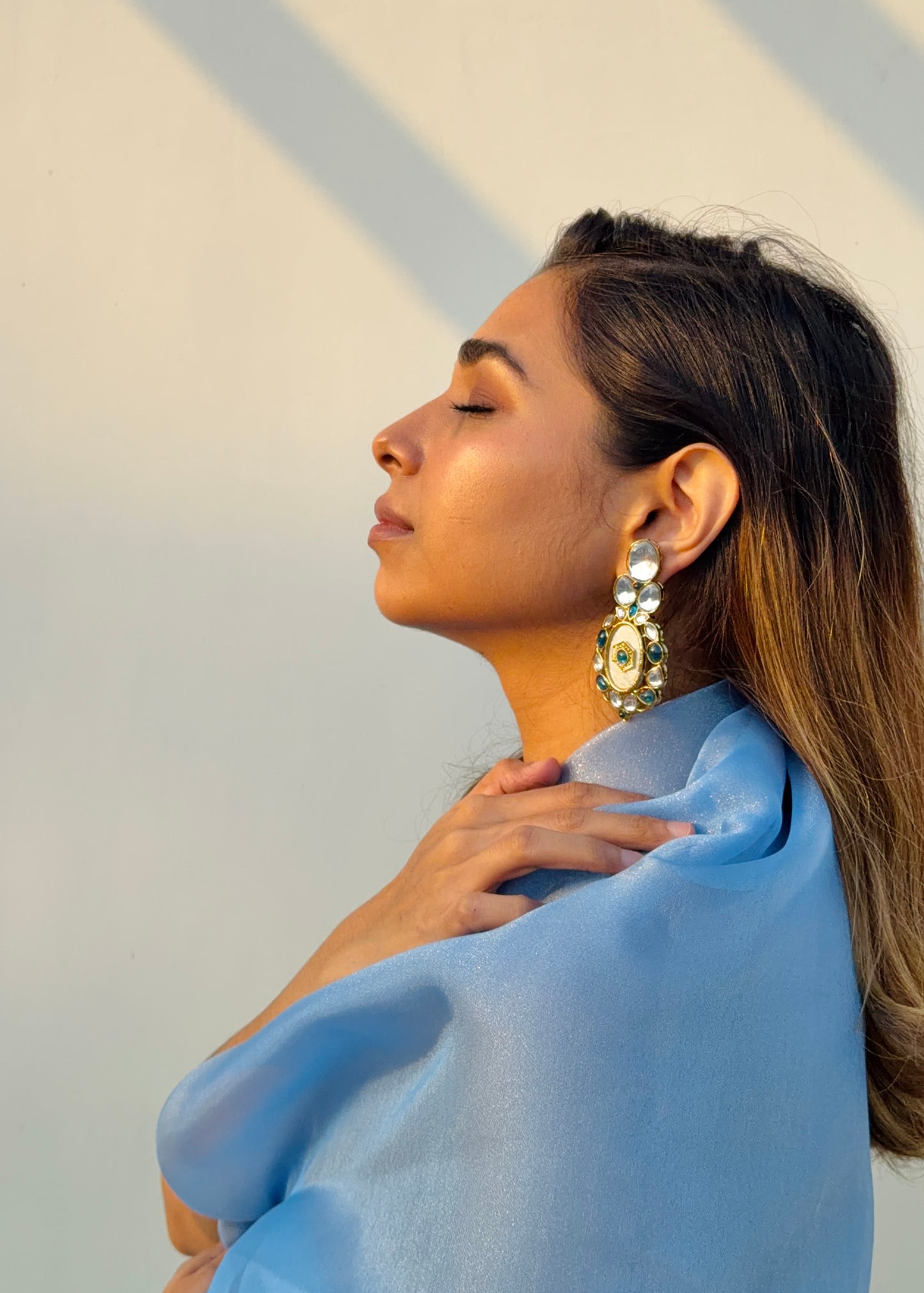 Shringari Crystal Drops (Blue)