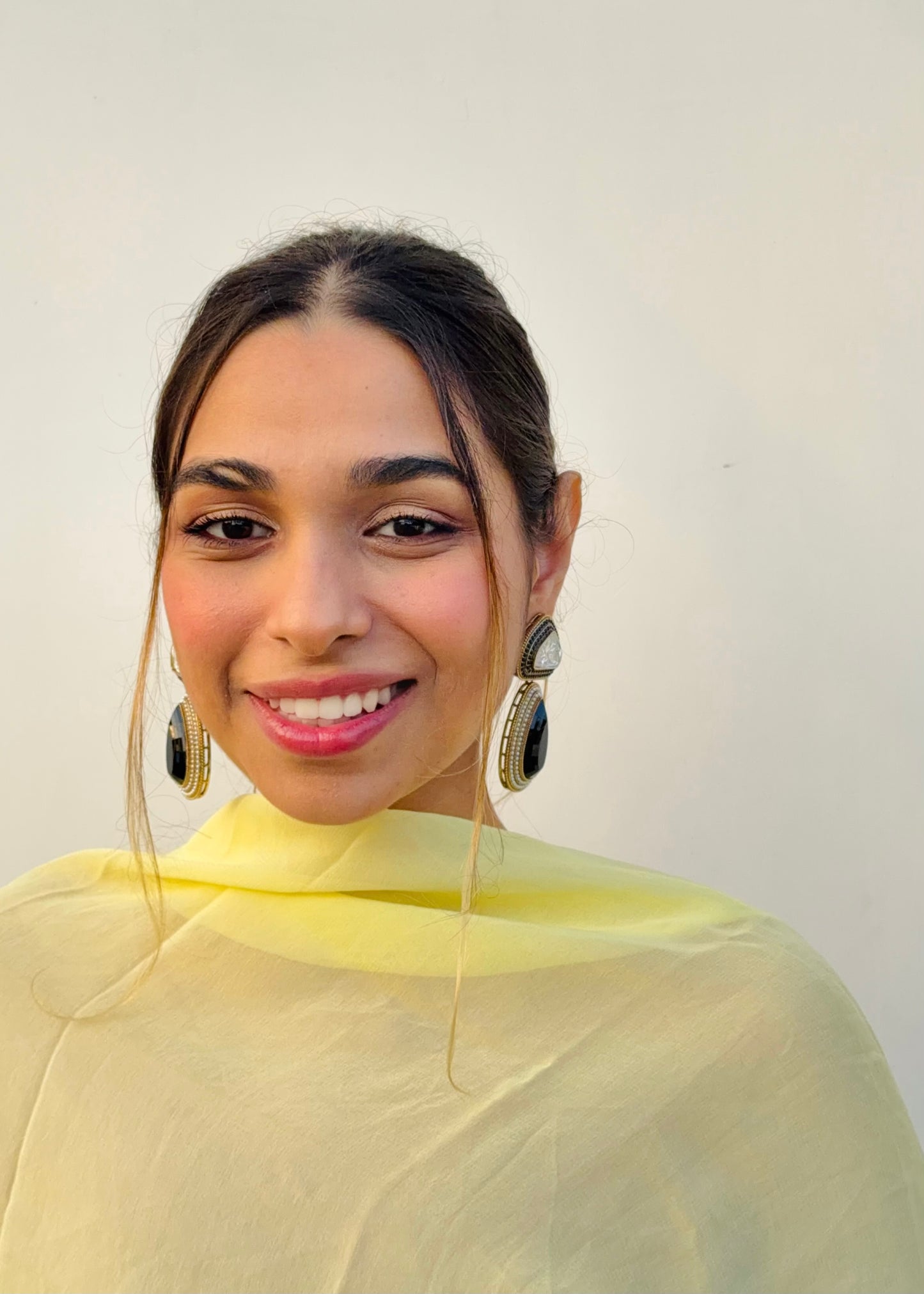 Tejini Crystal Drops (Black)